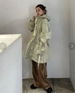 ヘビーコットンアノラックパーカー