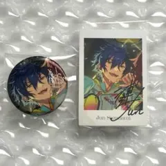 あんスタ　漣ジュン　缶バッジ　ぱしゃっつ　ぱしゃこれ