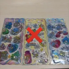 ywhc様専用 しずくちゃん ウォーターシール 2枚 ボンボンドロップ 1枚