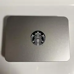 Starbucks スターバックス ロゴ入り スチール缶ケース