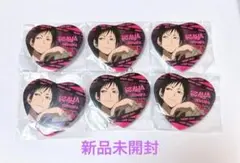 臨也　ハート缶バッジ　デュラララ ♡新品未開封