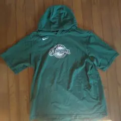 Nike Dragons フード付き半袖厚手Tシャツ XL グリーン
