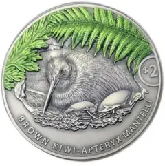 2020年限定ニュージーランド キウイ 2oz(2オンス) シルバーコイン銀貨