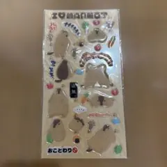 マーモット村　ぷっくりシール　カード　セット