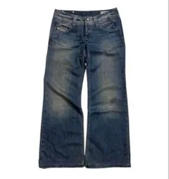 90s diesel ブーツカット　フレアデニム　y2k