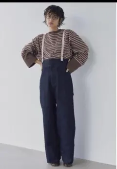 ALEXIA STAM デニムサロペット