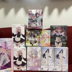 美少女フィギュア　まとめ売り　9体セット　プライズ　おまけ付き