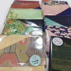 和風柄、ポケットティシュ、衛生用品入れ、10個セット