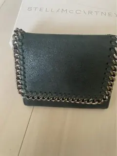 STELLA McCARTNEY 三つ折り財布 ダークグリーン