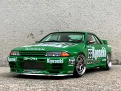 1/24 ハセガワ カルソニック スカイライン R32 GT-R 完成品 - メルカリ