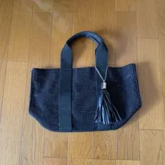 chocol raffine robeビーズタッセル付きトートバックのサムネイル