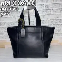 店長焼肉様】COACH オールドコーチ ハンドバッグ トート USA製9303