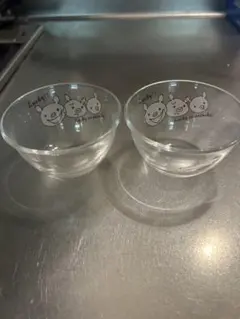 ラッキーピッグ　ミニガラスボウル2個セット