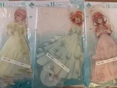 一番くじ五等分の花嫁　中野一花・中野四葉・中野五月　ビッグアクリルスタンド