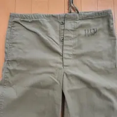 ⭐️美品⭐️80s　ルーマニア軍　ダブルニー　コットンパンツ　44R　ミリタリーのサムネイル