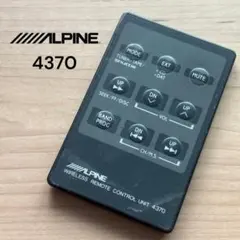 アルパイン ALPINE 4370 リモコンユニット ジャンクのサムネイル