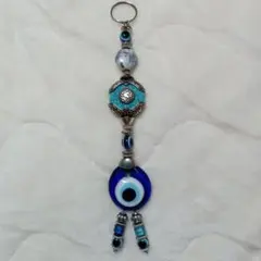 ナザールボンジュ　キーホルダー　大