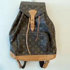 【使用1回・極美品】ルイヴィトン モノグラム モンスリGMリュック M51135のサムネイル