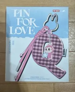 ラブブ アルファベット PIN FOR LOVE イニシャル チャーム S - メルカリ
