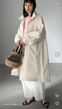 DOUX ARCHIVES スタンドカラーコート