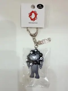 EXPO2025 関西万博　立体PVCマスコット 黒ミャクミャクキーホルダー