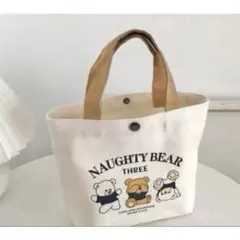 くま トートバッグ ハンドバッグ