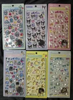 3Dステッカー 6パックセット