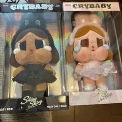 CRYBABY SHINY SHINY シリーズぬいぐるみ ブラック ピンク