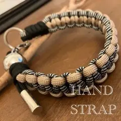 NewVer. パラコードハンドストラップ　キーホルダー　No.1