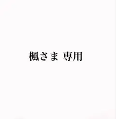 楓さま 専用ページ