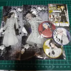 東京リベンジャーズ　アクリルスタンド　缶バッジ