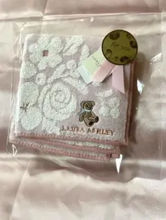 LAURA ASHLEY フラワー柄ハンカチ