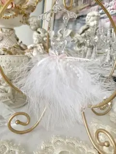 オランダ オーナメントプレゼント♡バレリーナのフェザードレス