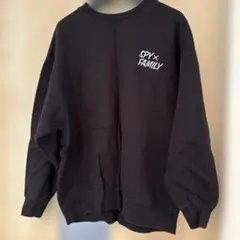 SPY×FAMILY ブラック　トレーナー　M-L