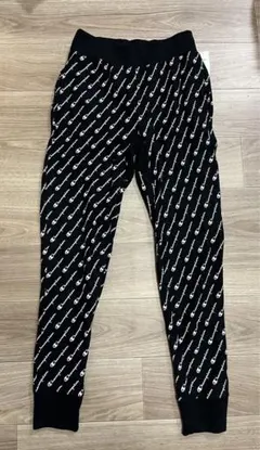 チャンピオン REVERSE WEAVE 総柄 ロゴ スウェットパンツ