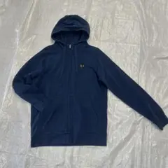 UNDER ARMOR ネイビー ジップパーカー フード付き