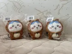 ちいかわ たぬきだもんくじ Ｂ賞 たぬきぬいぐるみS ハチワレ セット