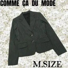 r13〚COMME CA DU MODE〛 ストライプ テーラードジャケット Mのサムネイル