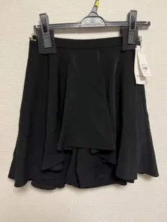 SNIDEL ブラック フレアスカパン　SWFP 234055