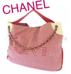 【美品】CHANEL チェーントート