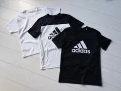 キッズ　adidas（アディダス）ロゴTシャツセット