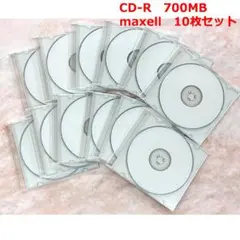 #2651　新品　maxell　データ用　CD-R　700MB　48倍速対応のサムネイル