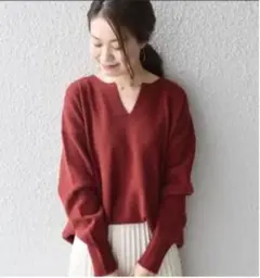ships ウールカシミヤスキッパープルオーバー