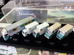 非売品 クロネコヤマト ミニカーセット ケース付 1台破損