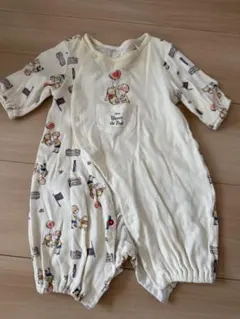 プーさんロンパース 50-60cm