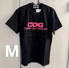 新品未使用CDG ロゴ T シャツ logo tee ピンク Mのサムネイル