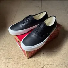 VANS AUTHENTIC US正規品 レザー ブラック 新品 26.5cm - メルカリ
