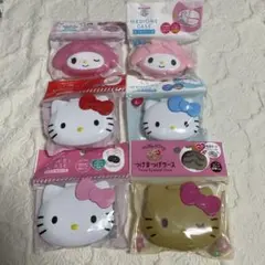 【匿名配送】6点　サンリオ　キティ 小物入れ　小物ケース　アクセサリーケース