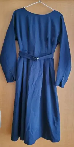 SIMPLICITÉ シンプリシテエ ネイビー ロングワンピース フリーサイズ