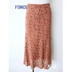 FONCE　スカート　Sサイズ　36　ブラウンのサムネイル